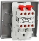 Переключатель 1-клавишный перекрестный Schneider Electric Unica New 10А, 2 модуля Алюминий (NU320530) - изображение 2