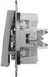 1-клавишный перекрестный выключатель Schneider Electric Asfora Сталь (EPH0500162) - изображение 8