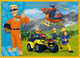 Пазли 4 в 1 Хоробрий пожежник Сем. Prism A&D Fireman Sam 34387 (Trefl) - изображение 3