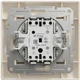 1-клавишный проходной выключатель Schneider Electric Asfora 10A Кремовый с рамкой (EPH0400123) - изображение 4