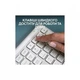 Клавіатура бездротова Logitech K950 Bluetooth/Wireless UA Off-White - зображення 3