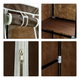 Шафа тканинна складана на 2 секції 105x45x170см STORAGE WARDROBE 28105 - изображение 4