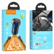 Автомобільний зарядний пристрій HOCO Z46A Blue whale PD20W+QC3.0 car charger set(C to iP) Sapphire Blue - изображение 4