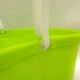 Швабра с ведром 10л и автоматическим отжимом + 2 насадки, Зеленый / Набор для уборки швабра с отжимом и ведро - изображение 2