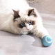 Интерактивная игрушка для котов 4,3см PetGravity, от USB, Голубой / Смарт мячик с подсветкой для домашних животных - изображение 8