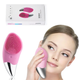 Силиконовая щетка-массажер BUCOS Sonic Facial Brush S1 электрическая, Розовая / Щетка для умывания - изображение 1