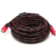 Кабель HDMI-HDMI з фільтрами, 10 м / HDMI шнур для телевізора / Провід для підключення комп'ютера та ноутбука - зображення 6