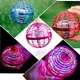 Шар летающий FLYING SPINNER розовый с LED подсветкой и USB зарядкой для активных игр и фокусов - изображение 4
