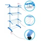 Складна сушарка для білизни до 50 кг (172х73х64см) Garment Rack With Wheels - зображення 5