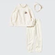 Детская теплая пижама + повязка для девочки Uniqlo 317069696 110 см Белая (1159824428) - изображение 5
