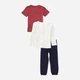 Детский комплект (лонгслив + футболка + брюки) для мальчика Tommy Hilfiger 175113998 92 см Разные цвета (1159824614) - изображение 2