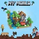 Магнитный конструктор Minecraft "Дом в Гуще Леса", Конструктор Майнкрафт для детей, 319 деталей - изображение 1