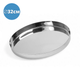 Нержавеющий поднос с бортиками Ø 32 см - изображение 1