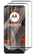 Защитное стекло 2шт CDK для Motorola Edge 50 Fusion | 3D Full Glue (018458) (black) - изображение 3
