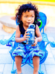 Пляшка для води дитяча Contigo Gizmo Flip 420ml Sharks 2127476 (06800415) - зображення 7
