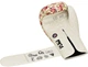 Боксерские перчатки RDX FL-6 WHITE-10 унций (капа в комплекте) Белые (BGR-FL6W-10oz) - изображение 6