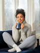 Термокружка Contigo Streeterville with Handle 420 мл Blue Corn 2174675 (06800464) - изображение 9