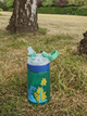 Пляшка для води дитяча Contigo Gizmo Flip 420ml Jungle Green Dino 2115035 (06800421) - зображення 7