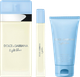 Zestaw damski Dolce&Gabbana The One Light Blue Woda toaletowa 100 ml + Krem do ciała 50 ml + Woda toaletowa 10 ml (8054754400670) - obraz 2