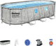 Стійка-басейн Bestway Power Steel Swim Vista з вікном 549 x 274 x 122 см 18 x 9 FT + 7-в-1 (6941607311257) - зображення 2