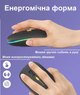 Беспроводная бесшумная аккумуляторная мышка с RGB подсветкой 1600DP Bluetooth 5.2 + 2.4 GHz тихая для ноутбуков пк планшетов плоская Slim - изображение 3