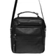 Чоловіча шкіряна сумка на плече Borsa Leather K15112-black 4117169 - зображення 2