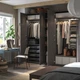 Шафа PAX/FORSAND 250х60х236 см IKEA 994.313.12 сірий - зображення 3