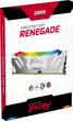 Pamięć RAM Kingston FURY DDR5-8400 24576MB PC5-67200 Renegade RGB White (KF584CU40RWA-24) - obraz 4