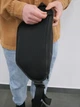Поясна нагрудна сумка бананка King Size в тканині - зображення 5
