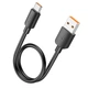Кабель HOCO Type-C Hyper charging data cable X96 | 0.25M, 100W/6A | 5017683 - зображення 3