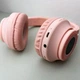Беспроводные наушники Cat Ear Borofone BO18 (Розовый) 4928656 - изображение 6