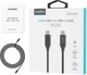 Кабель Choetech ХСС-1036 USB-C to USB-C PD3.1 240 Вт 2 м Black (43-00126) - зображення 3