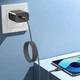 Кабель Choetech ХСС-1052 Magnetic USB-C to USB-C PD3.1 240 Вт 1.2 м Black (43-00129) - зображення 6