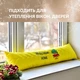 Подушка валик IDEIA 15х90 см декоративна (утеплювач для вікон та дверей антиалергенна), Жовтий 000036031 - зображення 3