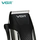 Профессиональная машинка для стрижки волос и бороды VGR V-120 Pro Черный + Ножницы - изображение 5