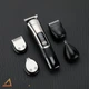 Аккумуляторный триммер для стрижки волос и бороды с USB и LED-дисплеем VGR V-111Pro Черный + Масло для смазки лезвий - изображение 2