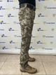 Штани чоловічі утеплені на флісі, тканина софтшелл піксель, подвійні коліна, 54 - зображення 3