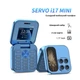 Раскладной мобильный мини телефон - жабка на 2 SIM карты и картой памяти SERVO i17 Mini кнопочный сотовый мобильник с 1,77-дюймовым HD-экраном, 11.8х6.3х1.2 см, голубой (99596781) - изображение 2