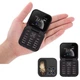 Раскладной мобильный мини телефон - жабка на 2 SIM карты и картой памяти SERVO i17 Mini кнопочный сотовый мобильник с 1,77-дюймовым HD-экраном, 11.8х6.3х1.2 см, черный (99594756) - изображение 1