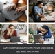 Клавіатура Logitech Combo Touch Keyboard Case для iPad 10.9" 10th Gen 2022 Oxford Gray (920-011433) - зображення 2