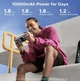 Магнітна батарея (павербанк) UGREEN 10000mAh Uno Magsafe Power Bank 20W Fast Charging TFT Display - Black - зображення 4