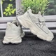Кроссовки детские для девочки Jong Golf белые на платформе эко-кожа с сеткой 34р (21,3 см) 5666 - изображение 5