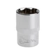 Головка шестигранник 1/2" 19 мм х 38 мм Intertool Cr-V - зображення 2