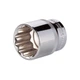 Головка двенадцатигранник 1/2" 27 мм х 42 мм Intertool - изображение 1