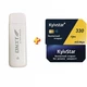 Универсальный USB модем/роутер WI-FI 3G/4G LTE modem DNXT с входом под внешнюю антену + Подарок Сим карта Киевстар безлимитный интернет без ограничений по скорости - изображение 1