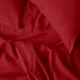 Простирадло на резинці Cosas BURGUNDY Фланель 200х200х25 (4822052483916) - зображення 4