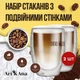 Набор стаканов с двойными стенками 350 мл, 2 шт - изображение 2