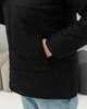 Жіноча куртка демісезонна з капюшоном MODA 0009 48 Чорний (M -0009 /1 A ) - зображення 4