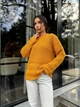 Теплий светр Pawa L/XL гірчичний 43403037 - зображення 6