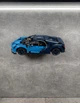 Настенное 3D Крепление для фирменного конструктора Technic Bugatti Chiron (42083) Техник Бугатти Широн - Формула 1 - Черное - изображение 3
